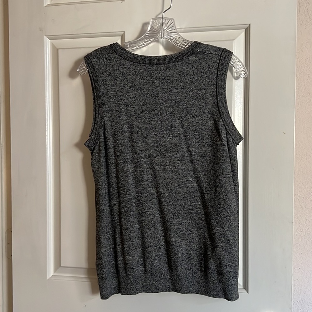 Calvin Klein gray shell top - Picture 2 of 4